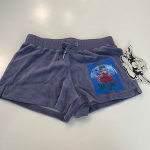 BOYS LIE - brand new purple velour shorts